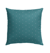 Monochrome Waves Outdoor Pillow
